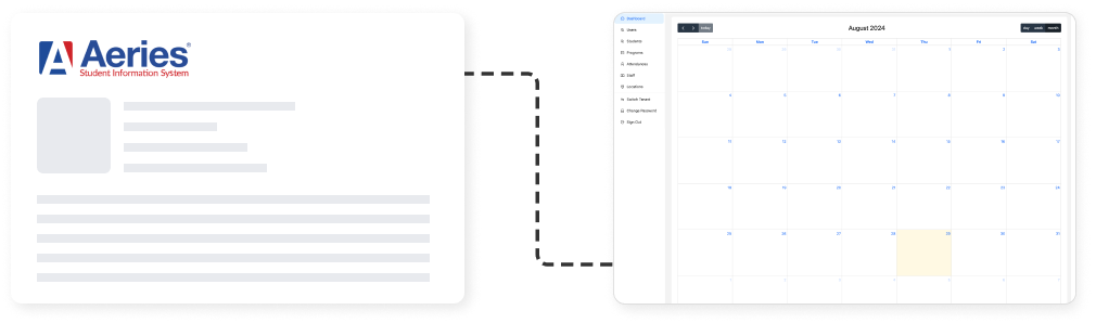 Seamless Integration with Aeries SIS